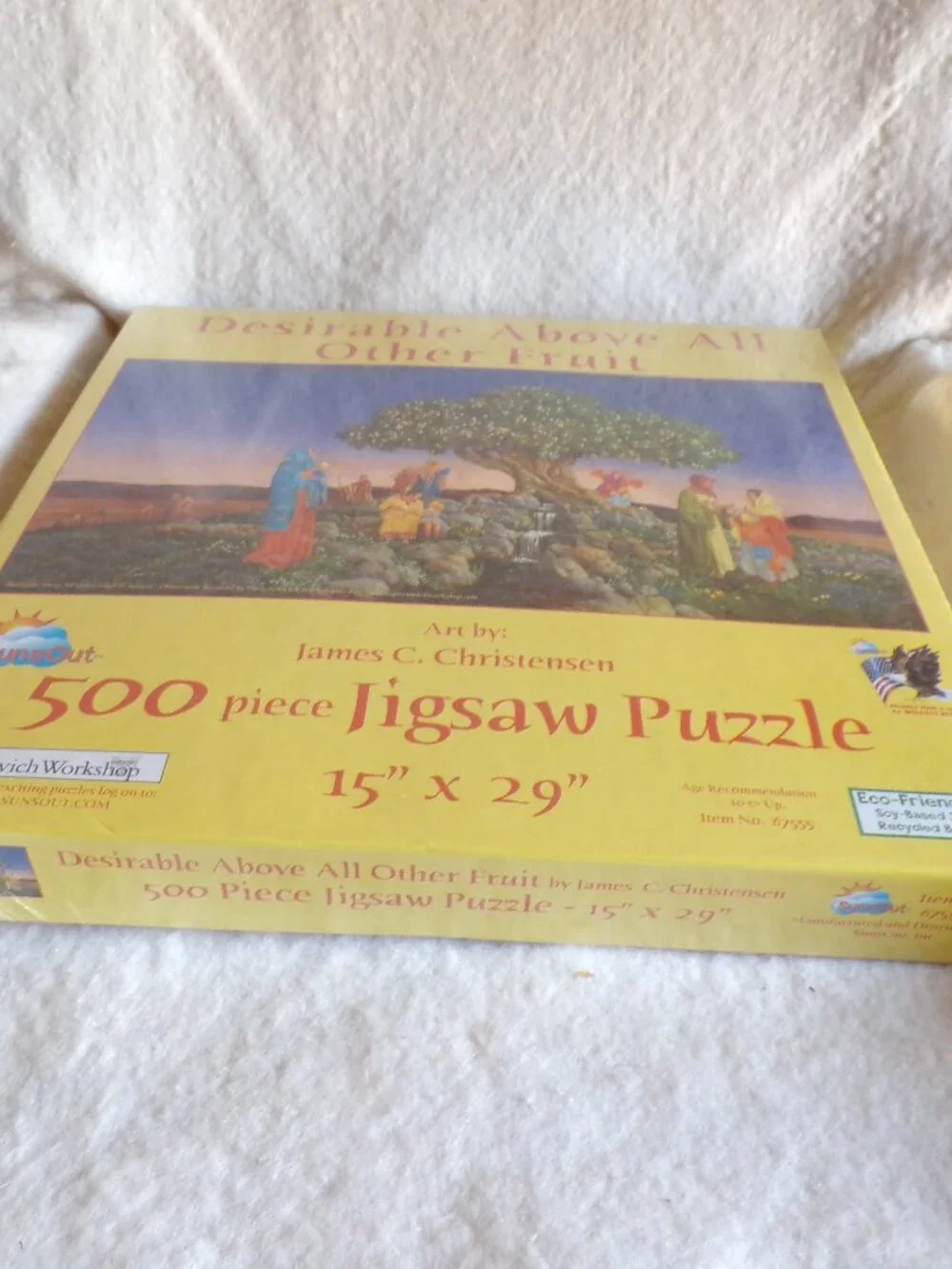 NEW SUNSOUT PUZZLE New Sealed 500 piece Jigsaw Puzzle James C Christensen